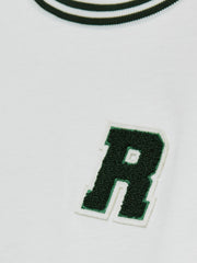 3-9 yrs Cotton Letter Patch T-Shirt White | Children