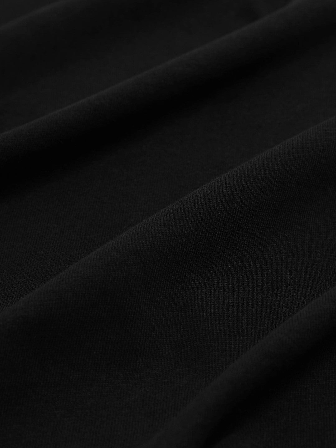 3-9 yrs Cotton Crew-Neck T-Shirt Black | Children