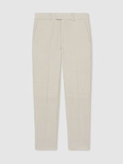 3-9 yrs Slim-Fit Trousers With Wool Stone | Children