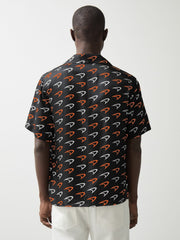 McLaren F1 Team Speedmark Logo Shirt Black | Mens