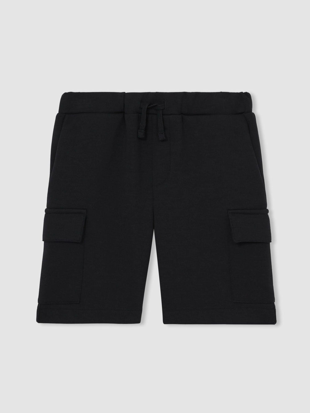 9-13 yrs Interlock-Jersey Cargo Shorts Navy | Children