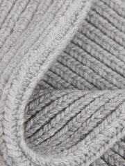 Rib-Knit Socks With Cashmere Grey | Womens