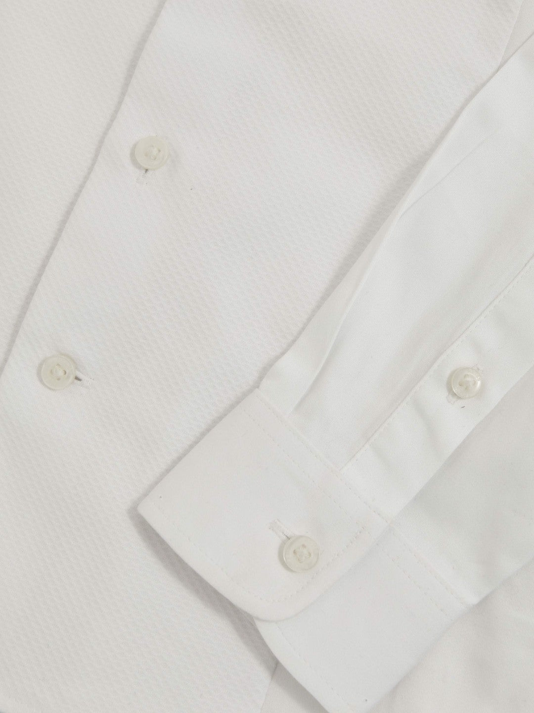 3-9 yrs Cotton Slim-Fit Dinner Shirt White | Children