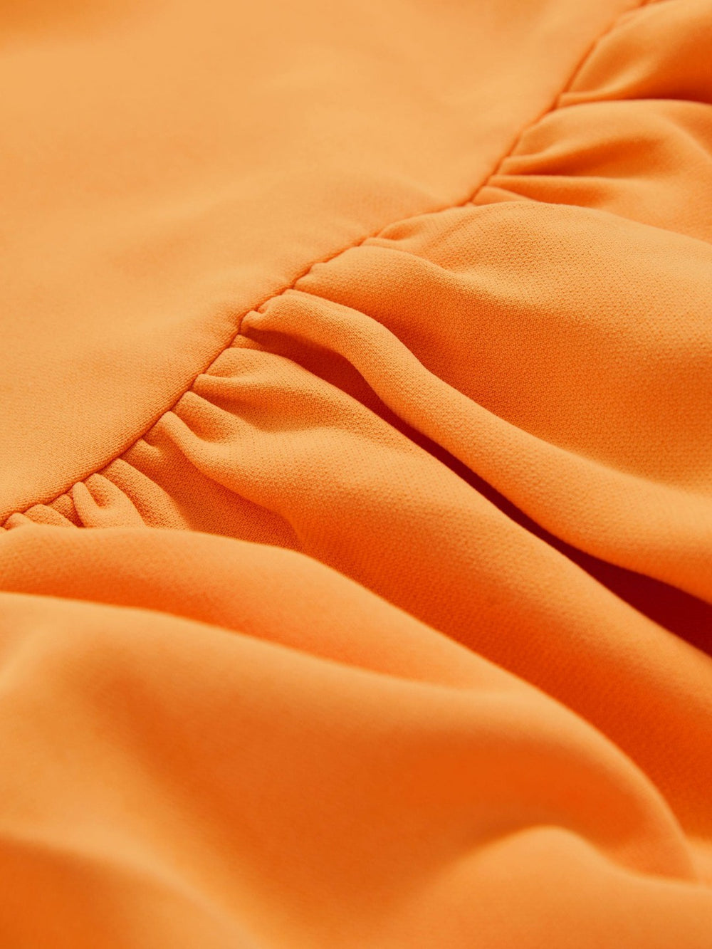 4-9 yrs One-Shoulder Tiered Dress Orange | Children