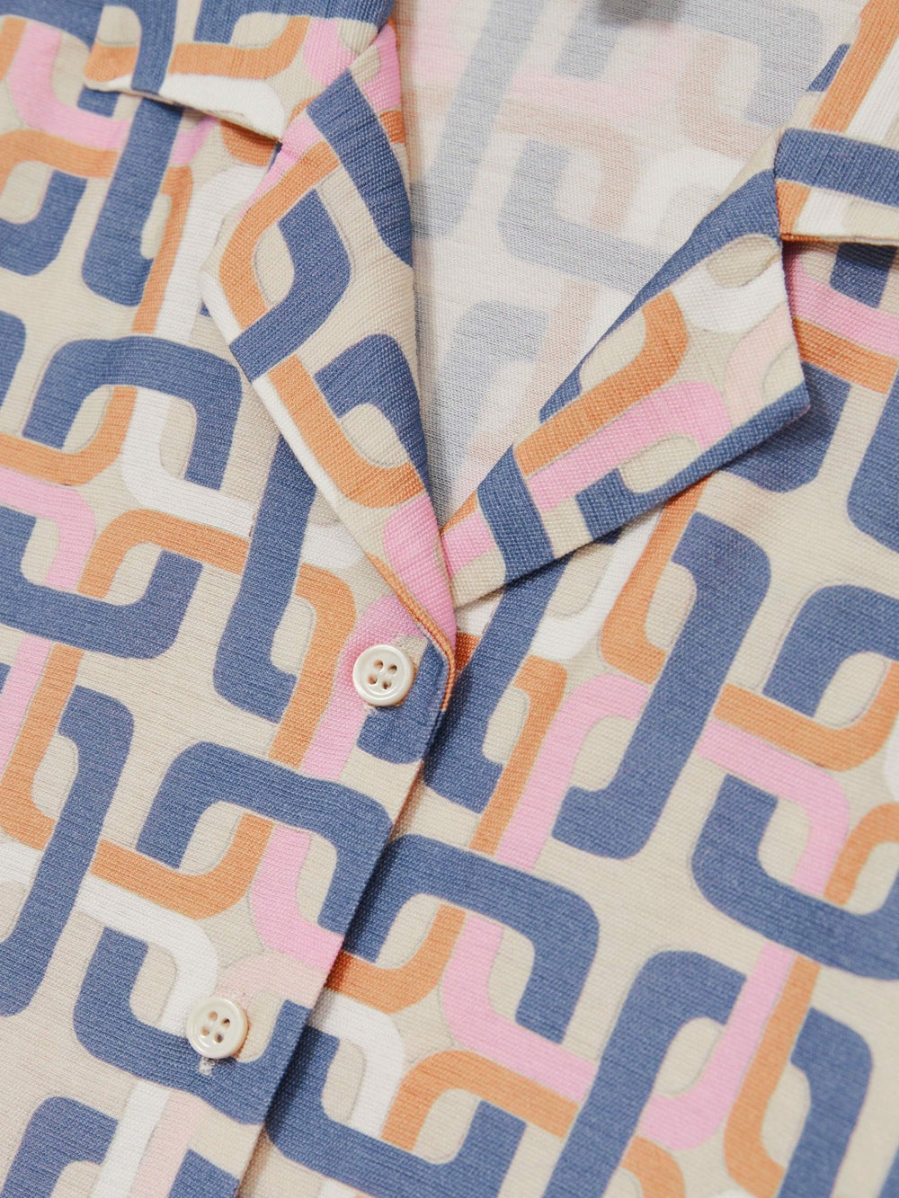 4-9 yrs Geometric Chain Print Shirt Multi | Children