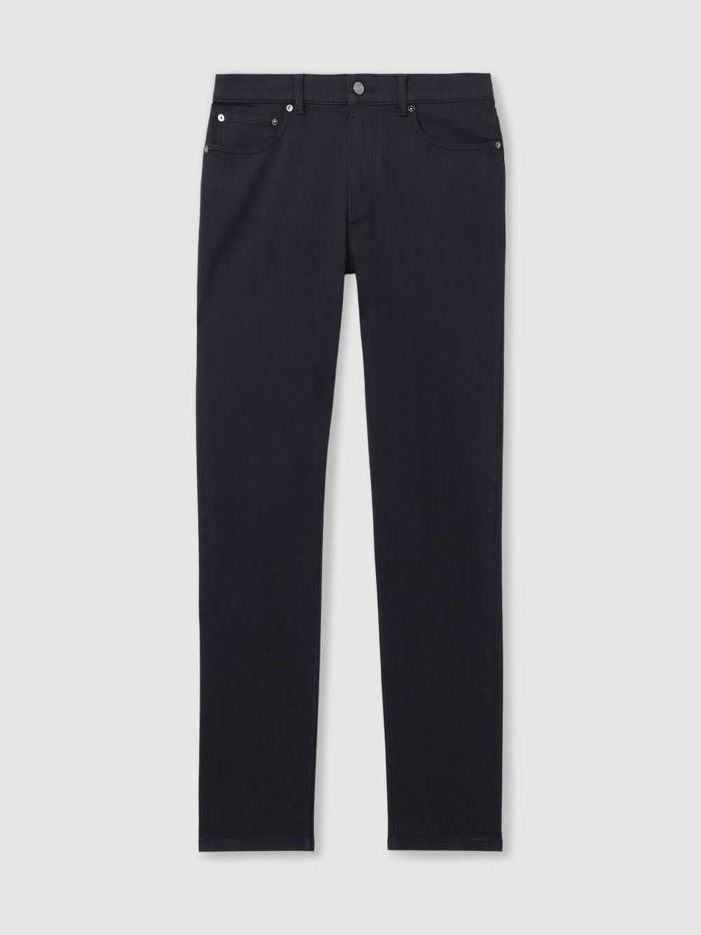 Cotton-Stretch Slim-Fit Jeans Navy | Mens