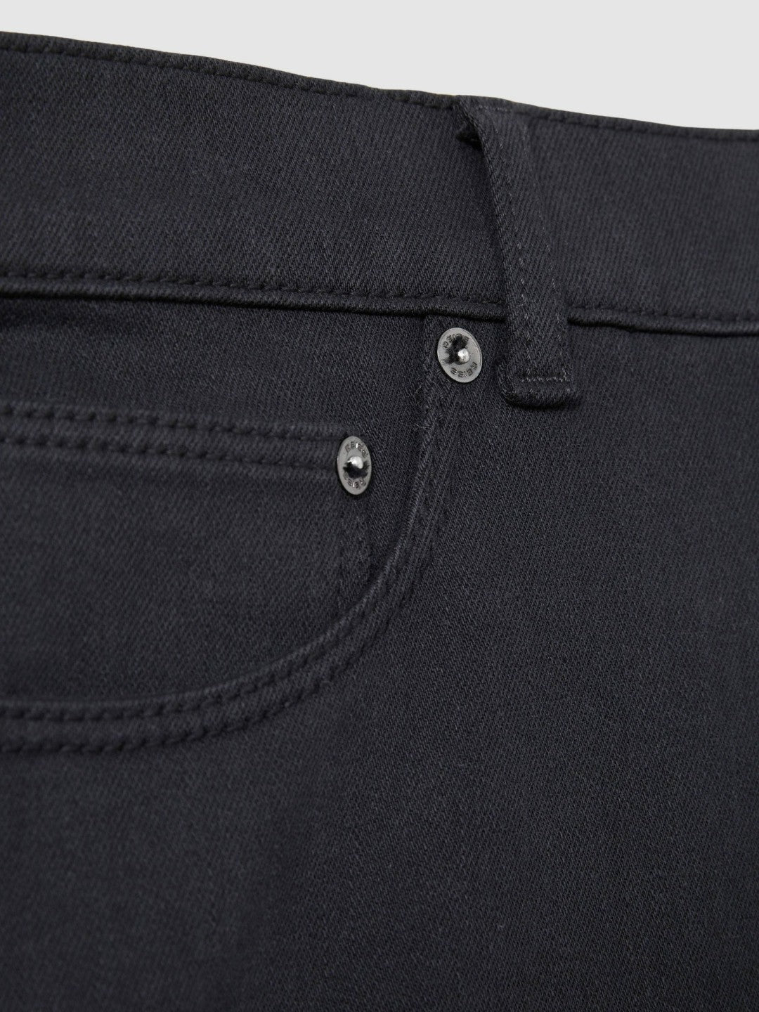 Cotton-Stretch Slim-Fit Jeans Navy | Mens