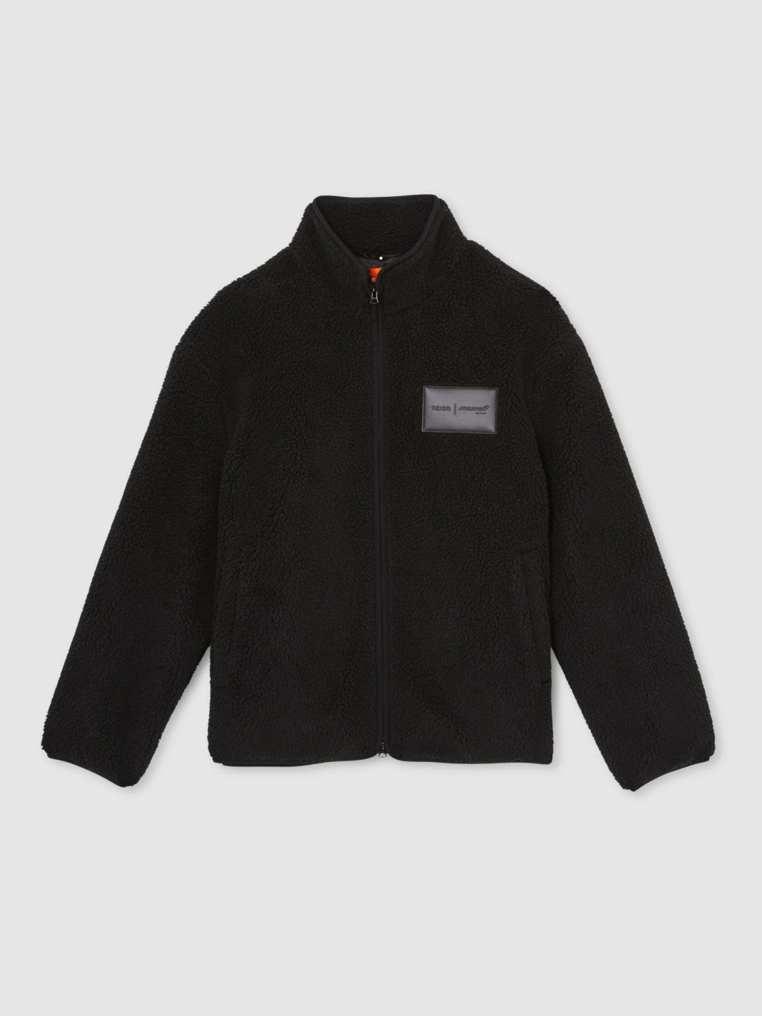 McLaren F1 Team Embroidered Fleece Jacket Unisex Fit Black | Mens