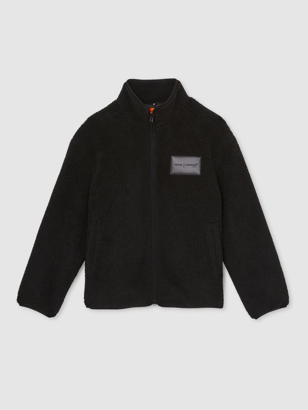McLaren F1 Team Embroidered Fleece Jacket Unisex Fit Black | Mens