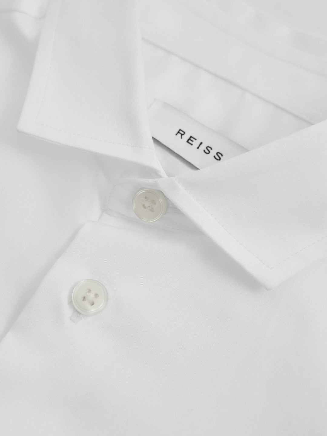 4-9 yrs Slim-Fit Cotton Shirt White | Children