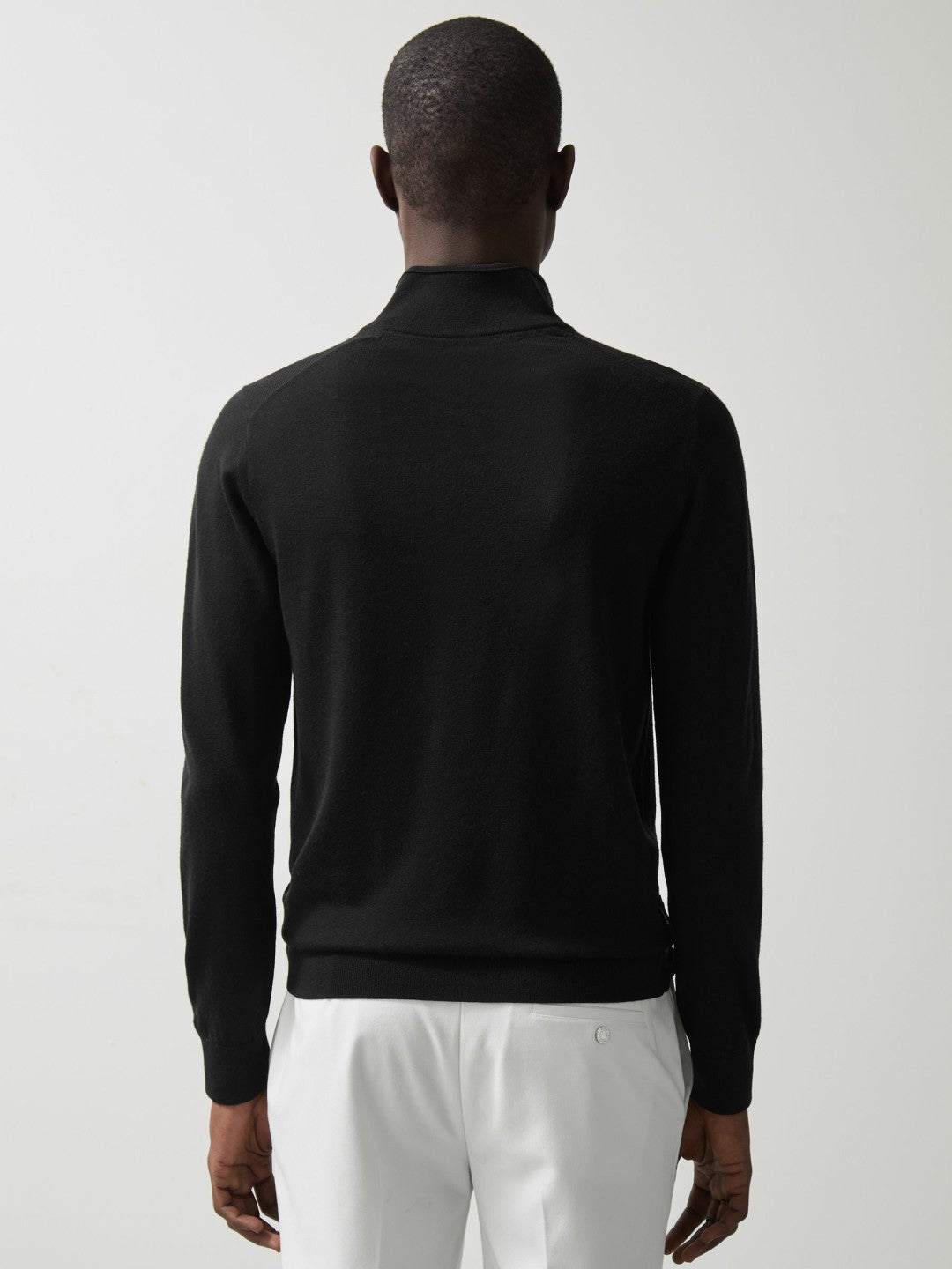McLaren F1 Team Merino Half-Zip Jumper Black | Mens
