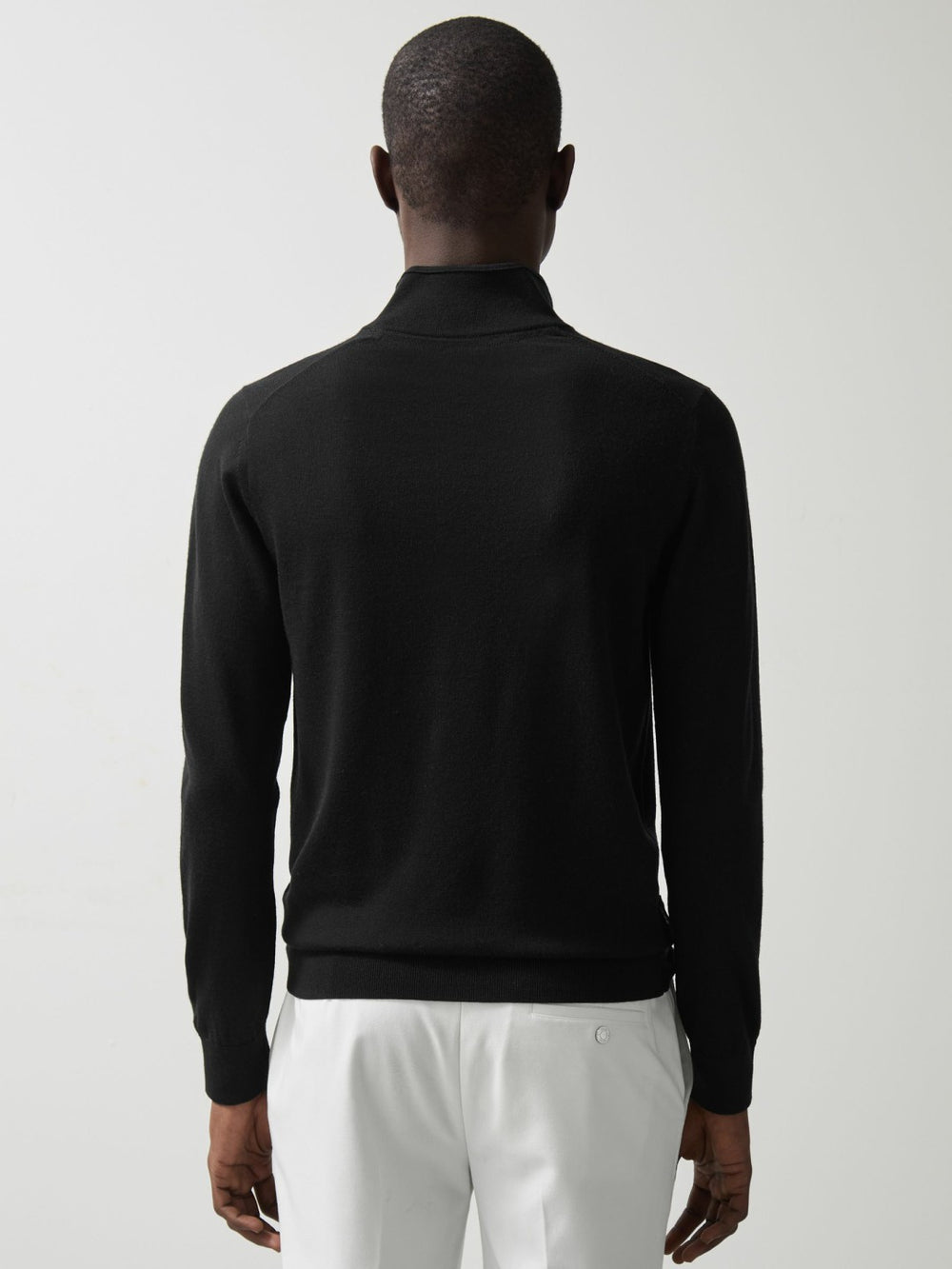 McLaren F1 Team Merino Half-Zip Jumper Black | Mens