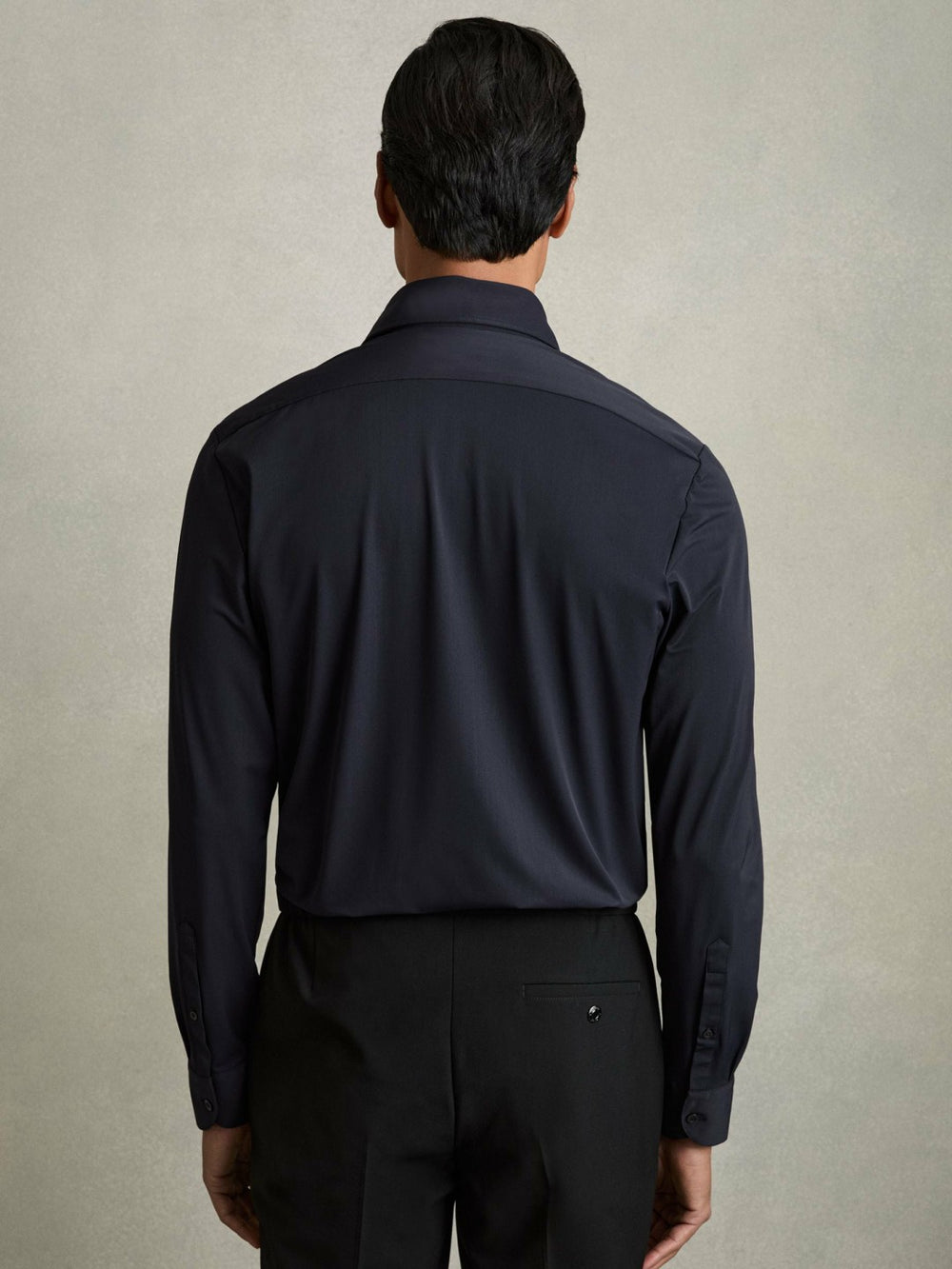 Long-Sleeve Travel Shirt Navy | Mens