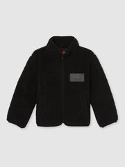 13-14 yrs Unisex Fit McLaren F1 Team Embroidered Fleece Jacket Black | Children