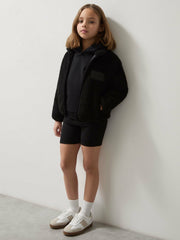 13-14 yrs Unisex Fit McLaren F1 Team Embroidered Fleece Jacket Black | Children