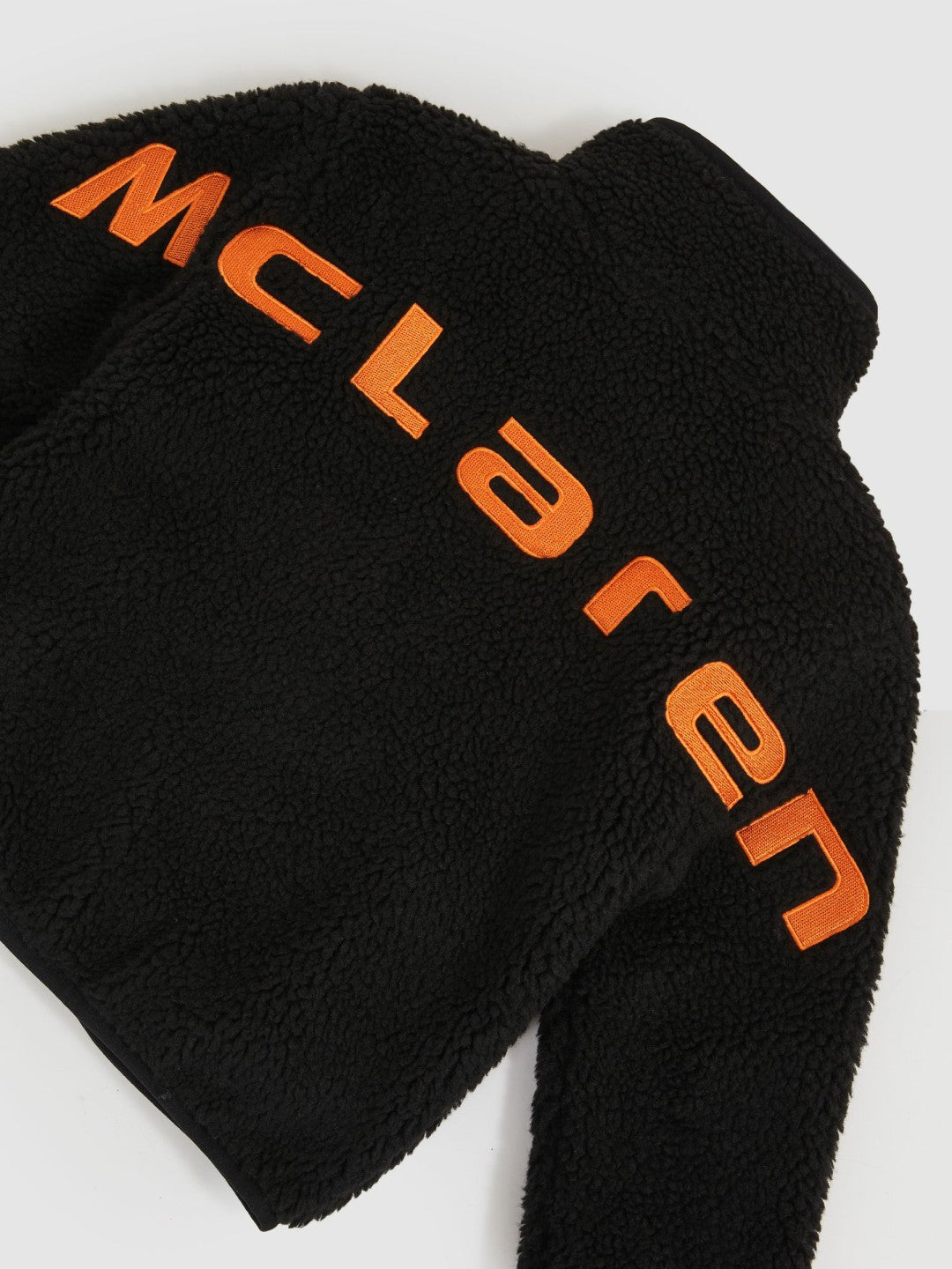13-14 yrs Unisex Fit McLaren F1 Team Embroidered Fleece Jacket Black | Children