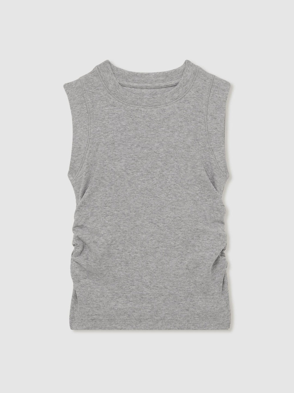 4-9 yrs Ruched Vest Top Grey | Children