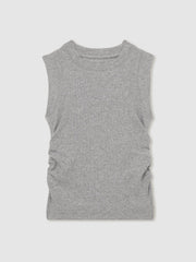 13-14 yrs Ruched Vest Top Grey | Children
