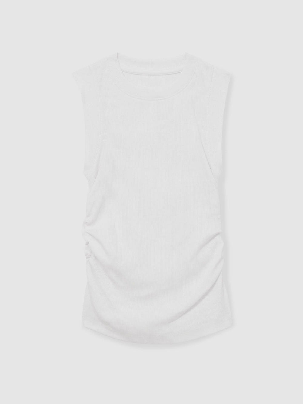 13-14 yrs Ruched Vest Top White | Children