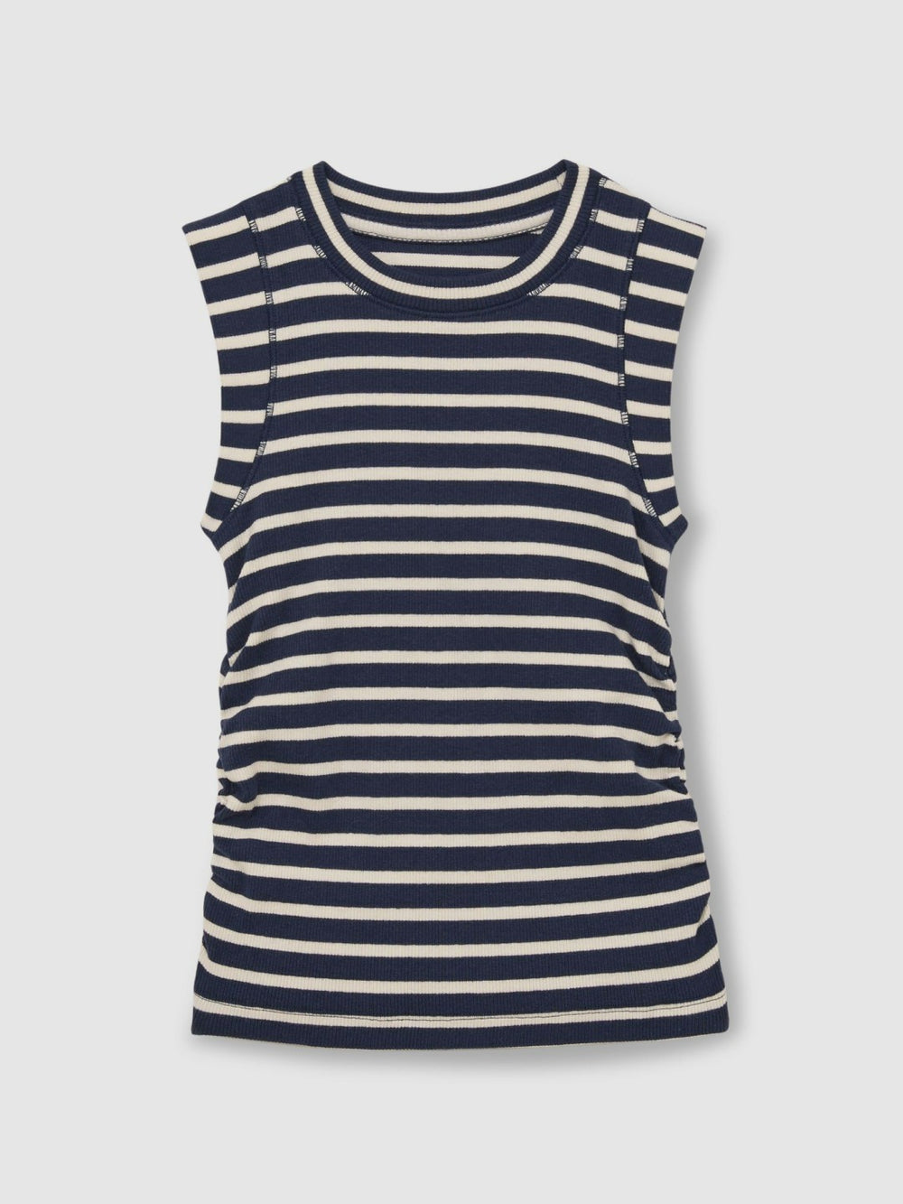 9-13 yrs Ruched Vest Top Navy/White | Children