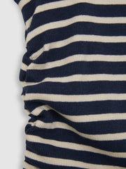 9-13 yrs Ruched Vest Top Navy/White | Children