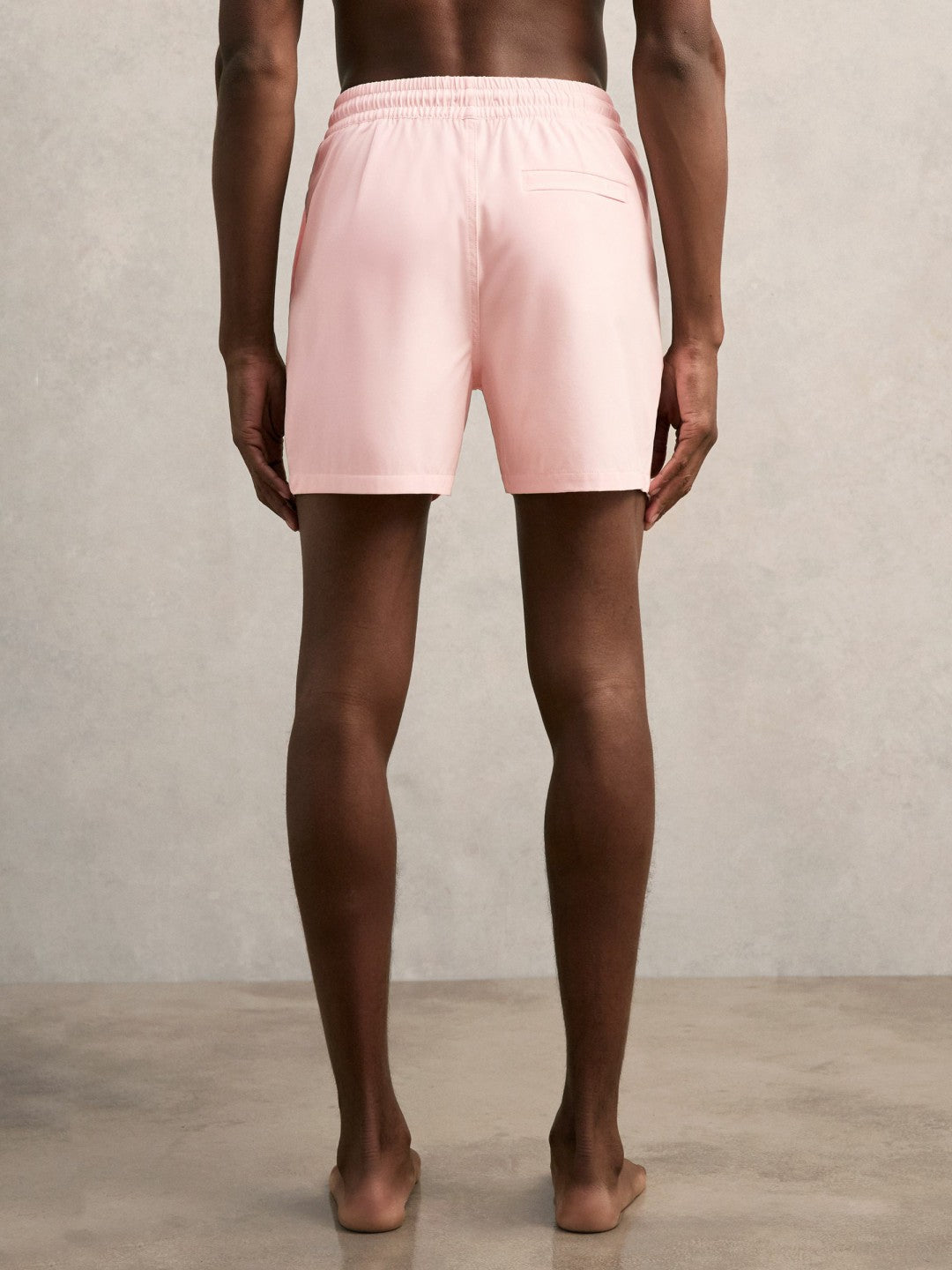 Drawstring Swim Shorts Pink | Mens