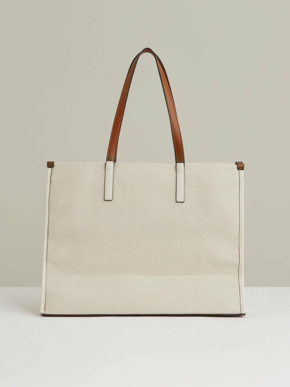 Canvas Logo Tote Bag Natural | Womens