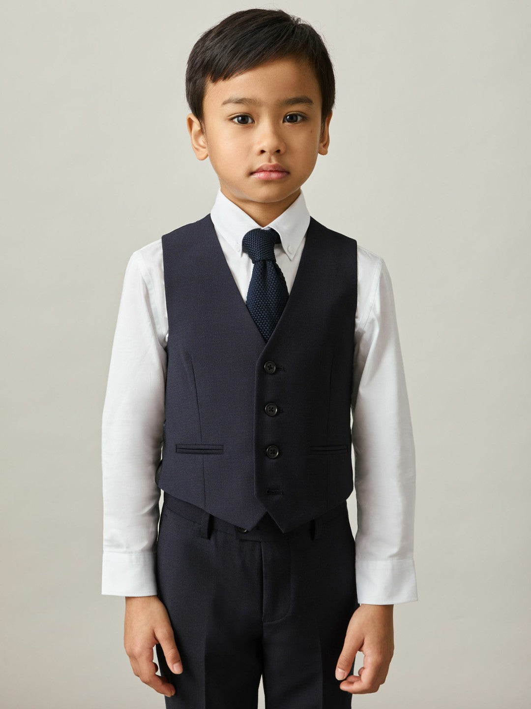 13-14 yrs Modern Fit Waistcoat Navy | Children