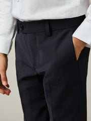 3-9 yrs Wool-Blend Suit Trousers Navy | Children