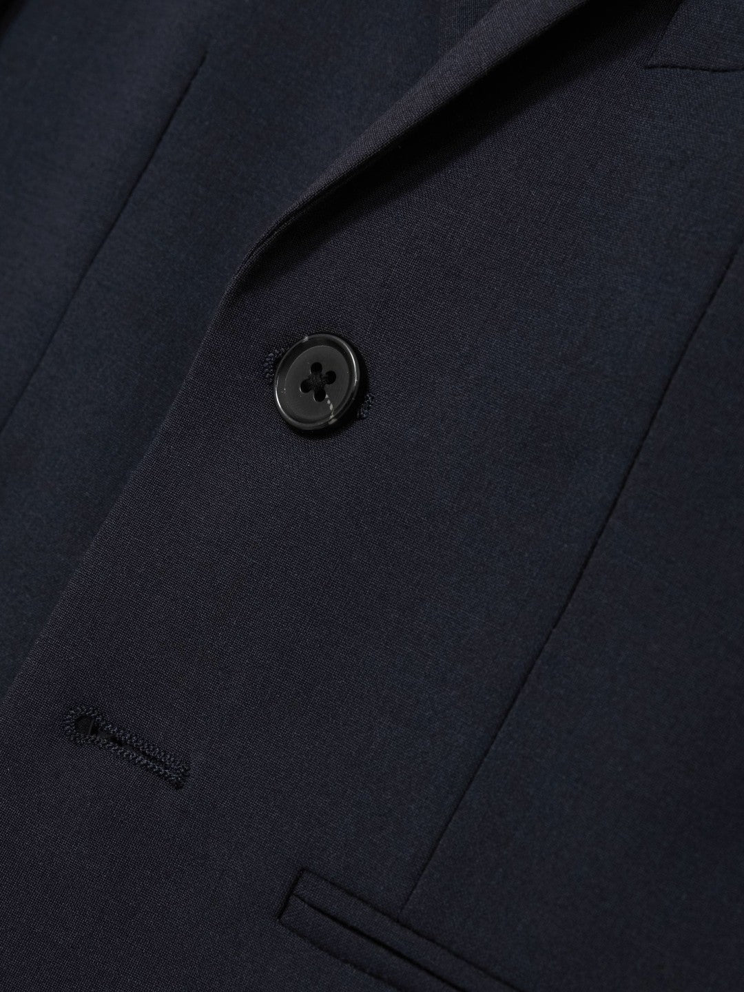 9-14 yrs Wool-Blend Single-Breasted Suit Blazer Navy | Children