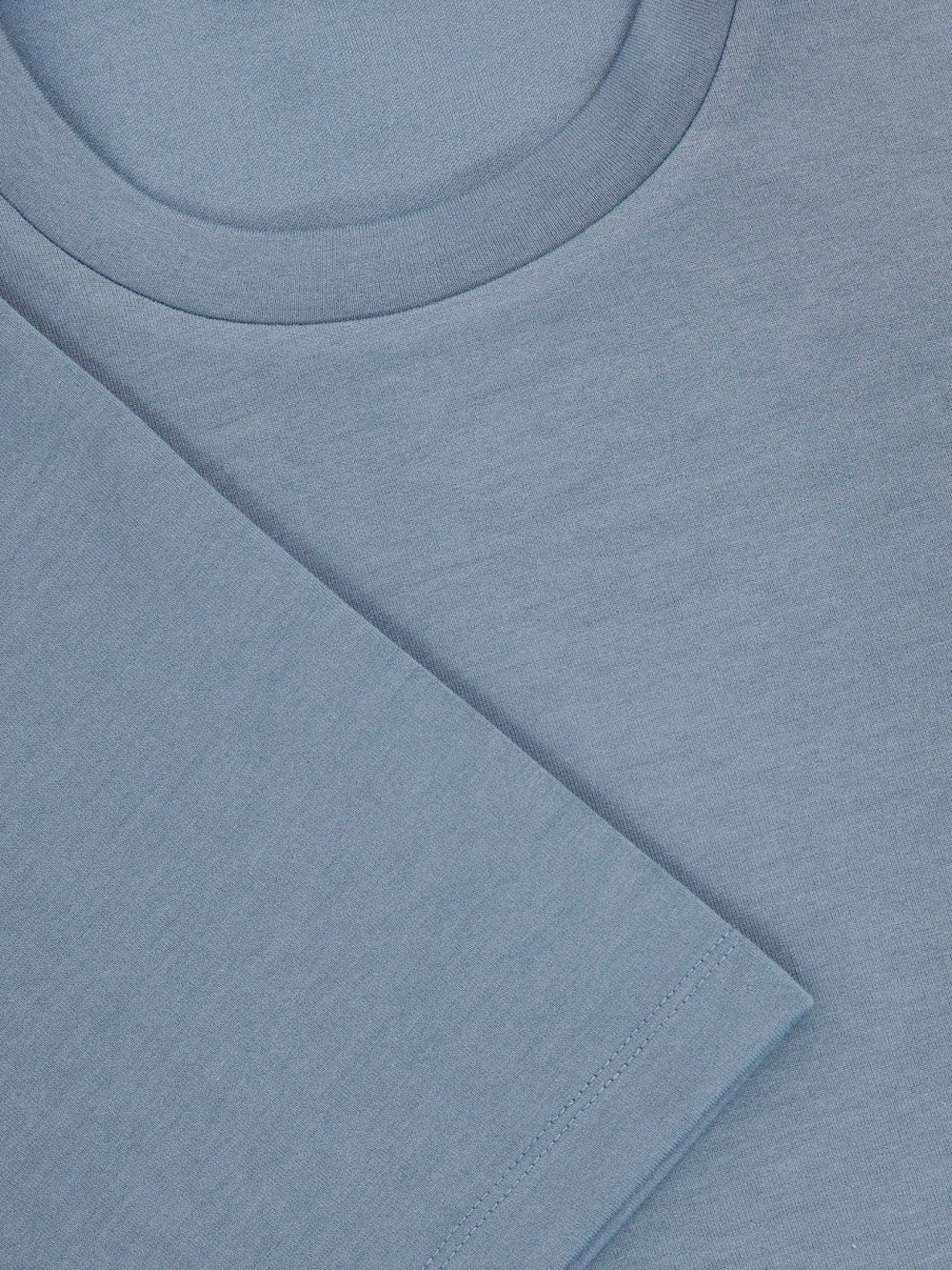 Interlock Jersey Crew Neck T-Shirt Airforce Blue | Mens