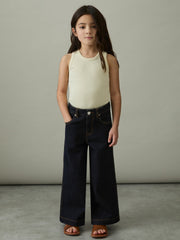 9-13 yrs Wide-Leg Jeans Indigo | Children