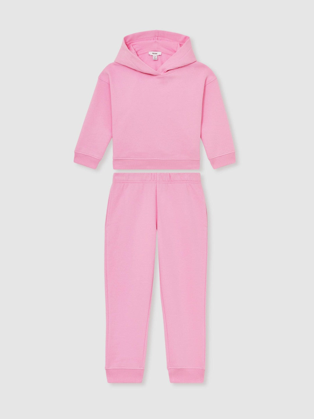 4-9 yrs Cotton-Blend Hoodie And Joggers Set Bright Pink | Children
