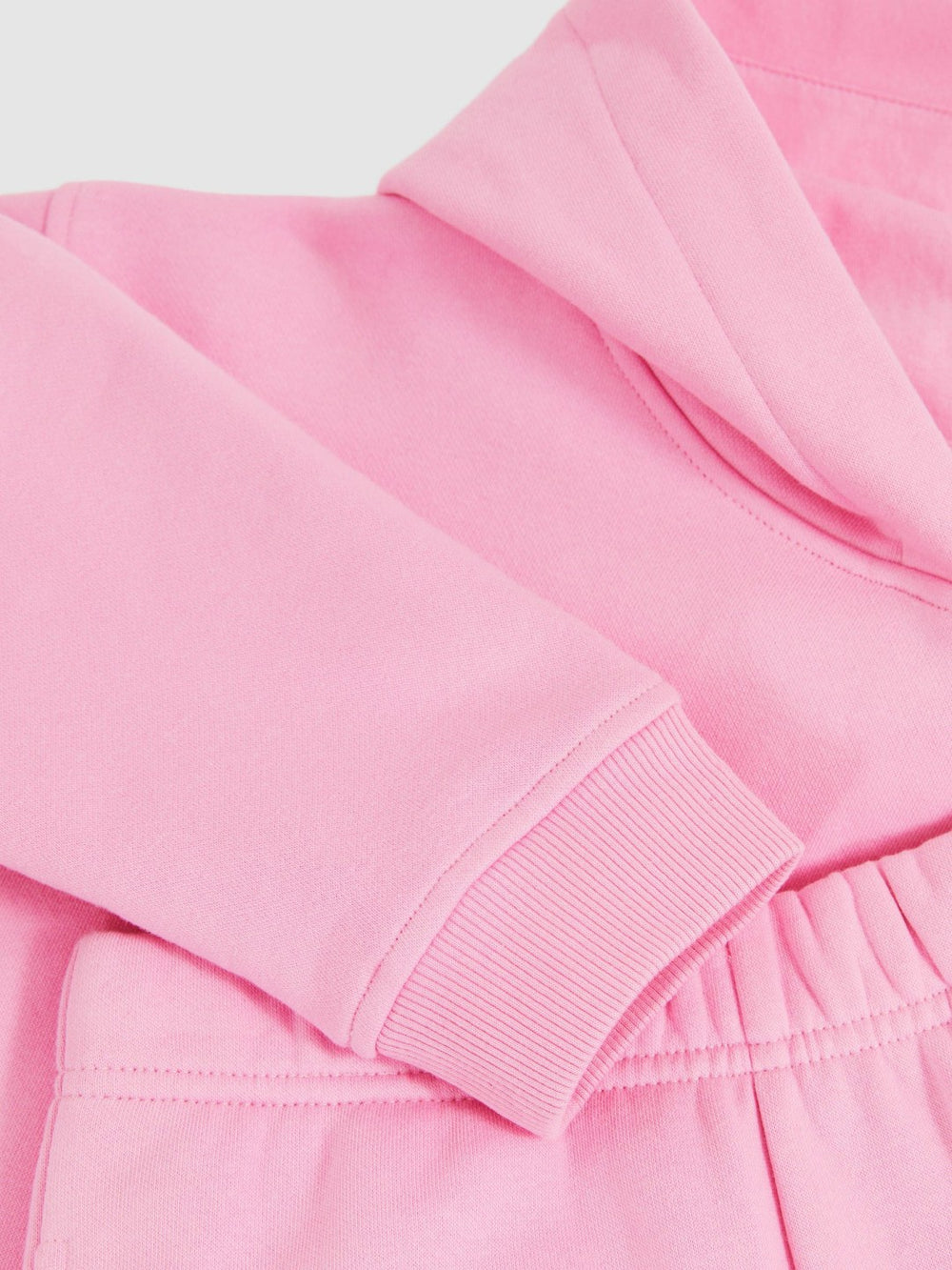 4-9 yrs Cotton-Blend Hoodie And Joggers Set Bright Pink | Children