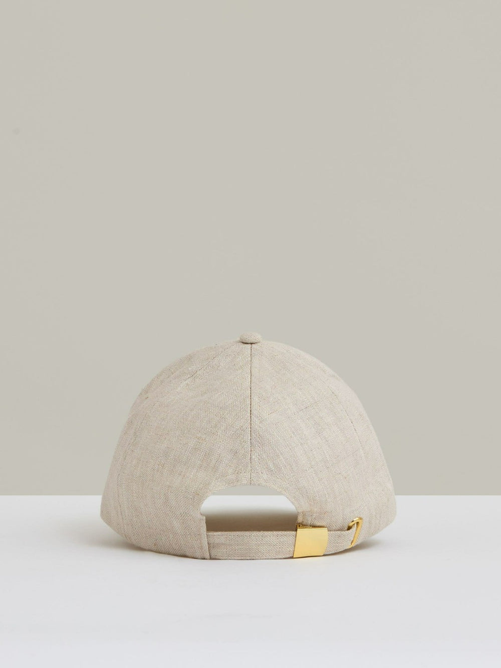 Linen Logo Baseball Cap Neutral | Womens