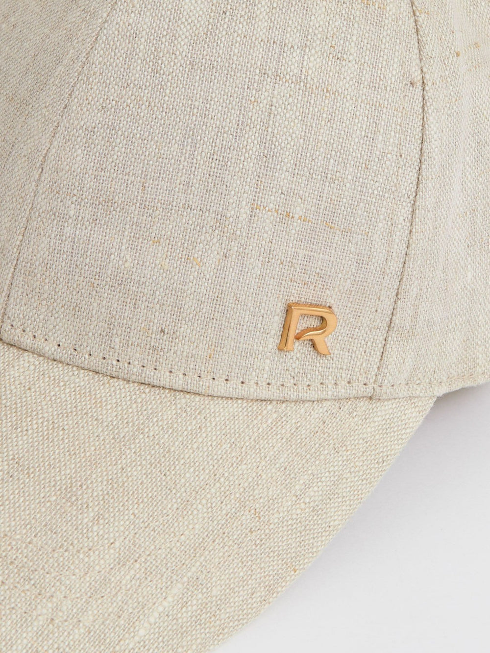 Linen Logo Baseball Cap Neutral | Womens