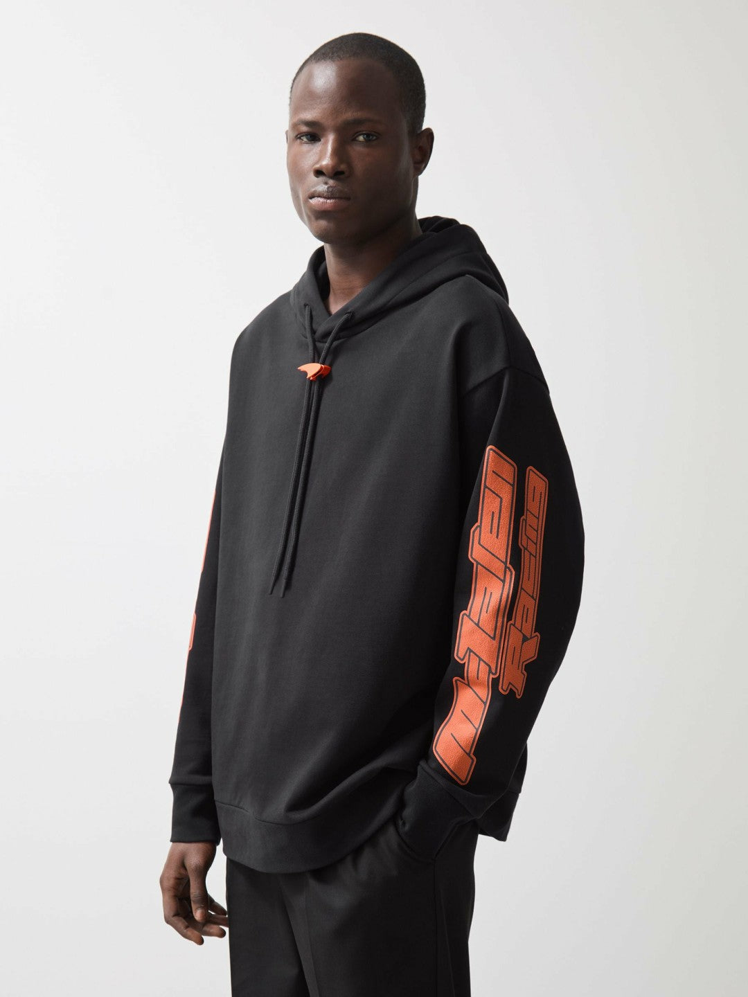 McLaren F1 Team Oversize Toggle Hoodie Unisex Fit Black | Mens
