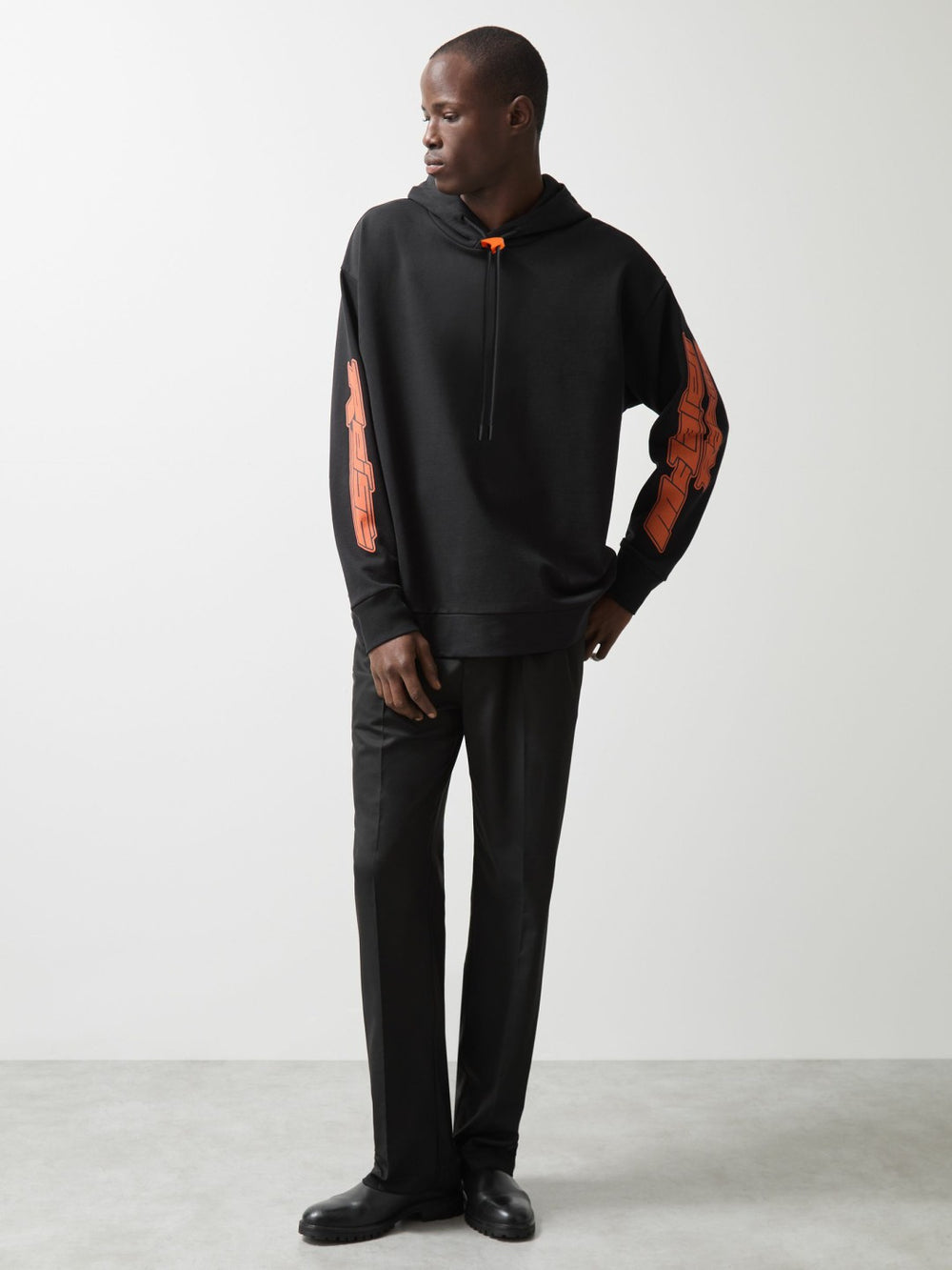 McLaren F1 Team Oversize Toggle Hoodie Unisex Fit Black | Mens