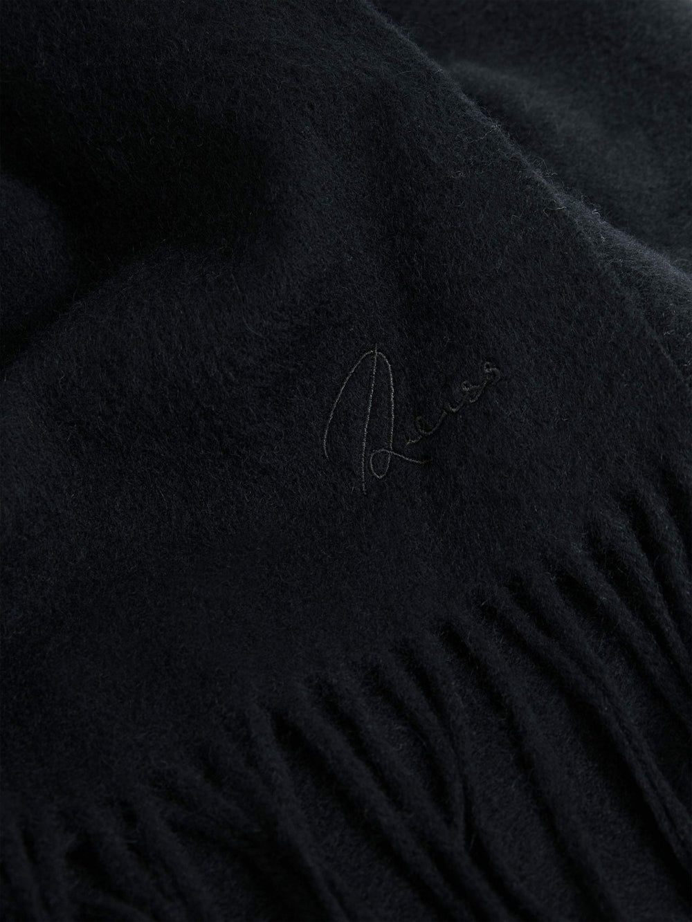Wool and Cashmere Scarf Navy | Mens