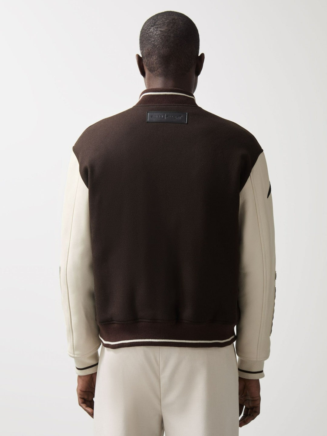 McLaren F1 Team Bomber Jacket Brown/Ivory/White | Mens
