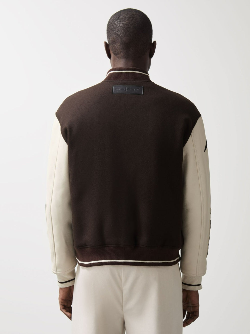 McLaren F1 Team Bomber Jacket Brown/Ivory/White | Mens