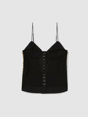 Atelier Embellished Corset Top Black | Womens
