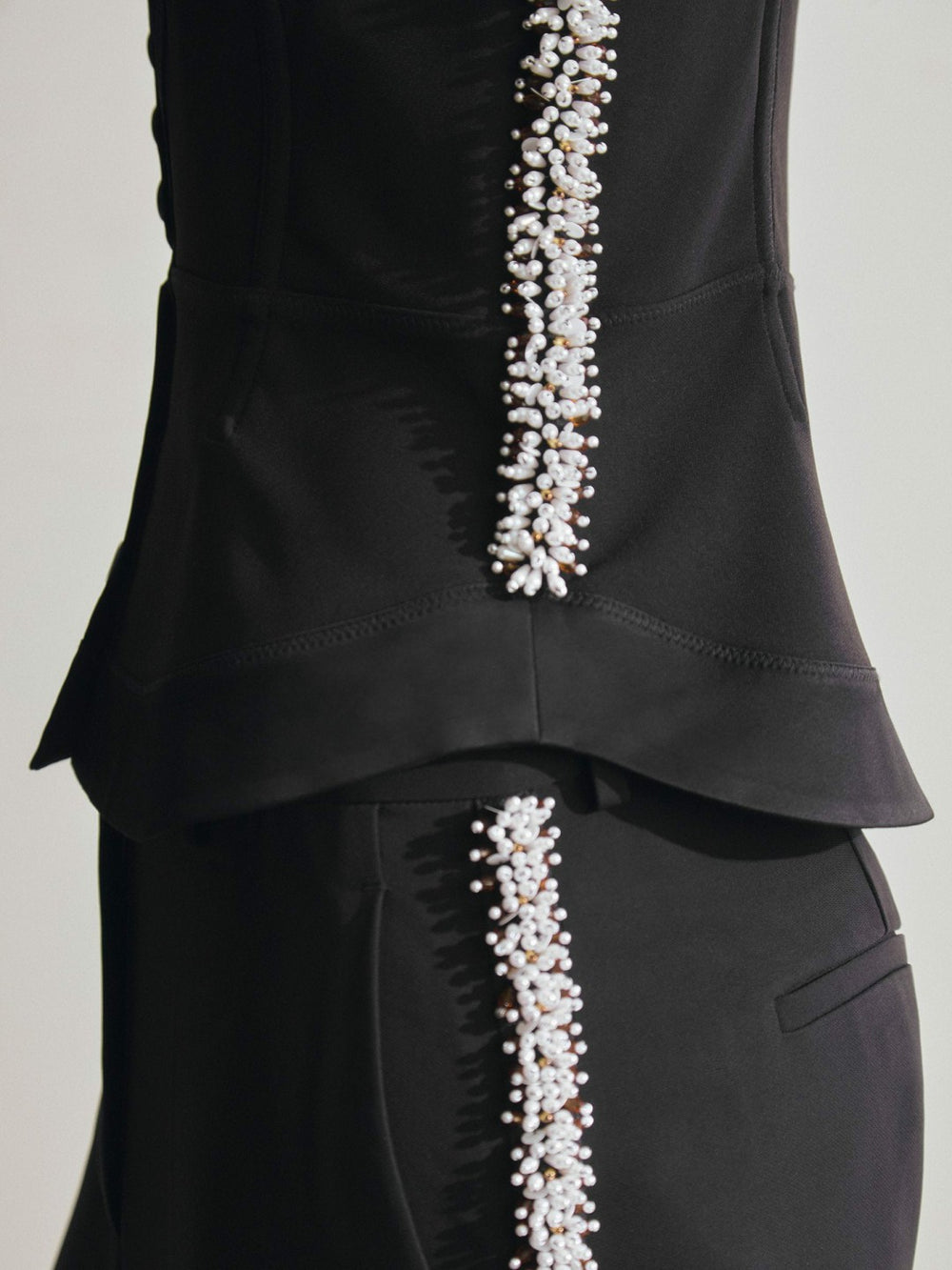 Atelier Embellished Corset Top Black | Womens