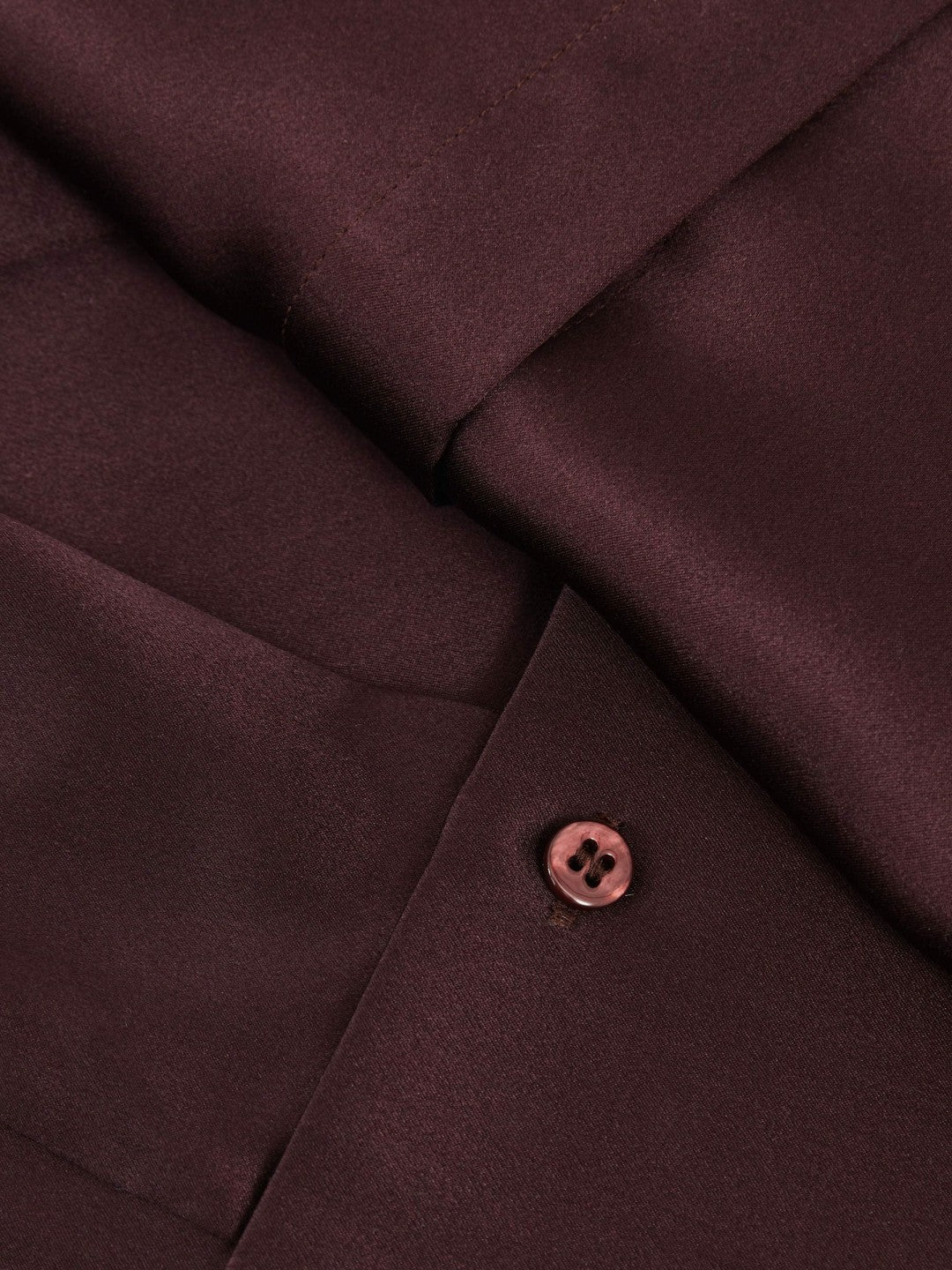 Silk Double-Cuff Button-Through Shirt Red | Womens