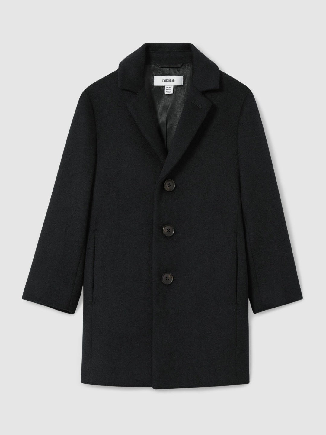3-9 yrs Single Breasted Overcoat Navy | Children