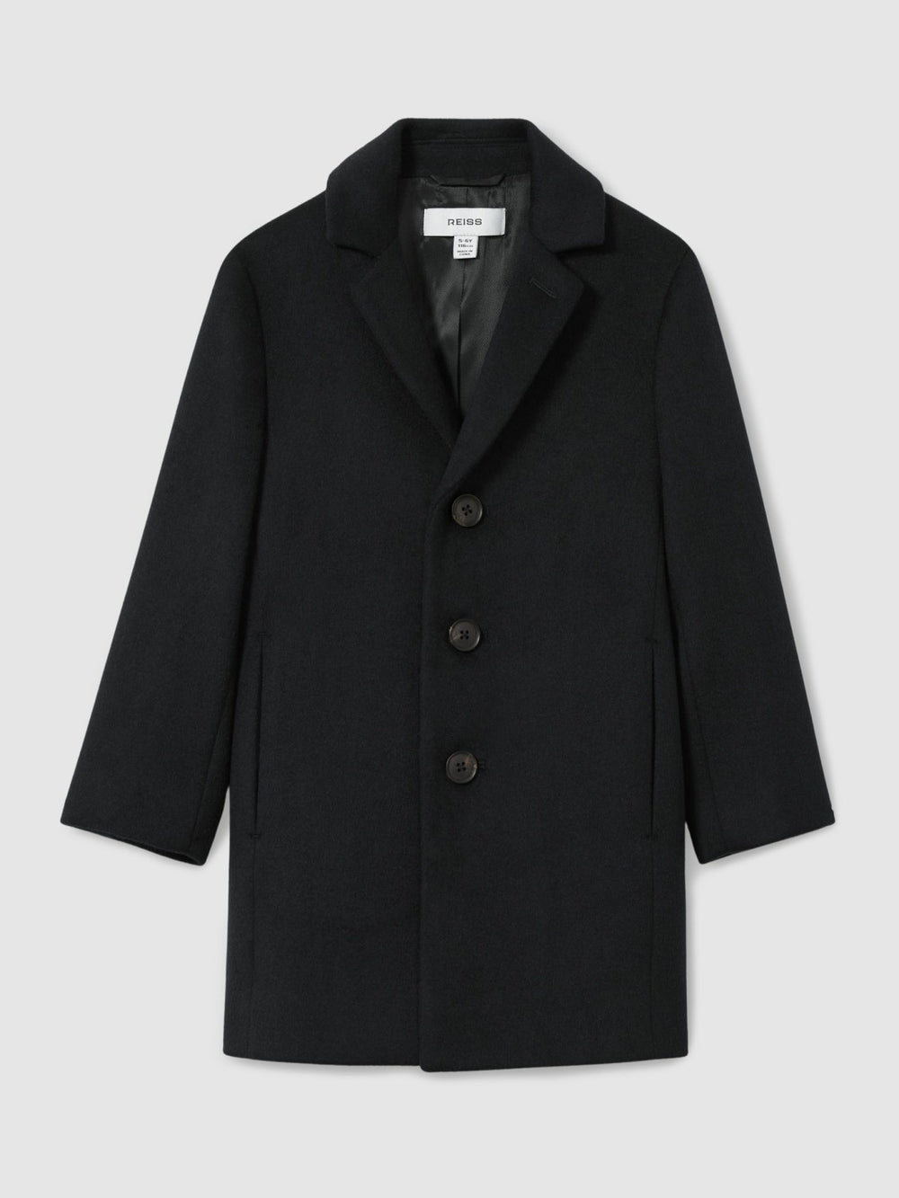 3-9 yrs Single Breasted Overcoat Navy | Children
