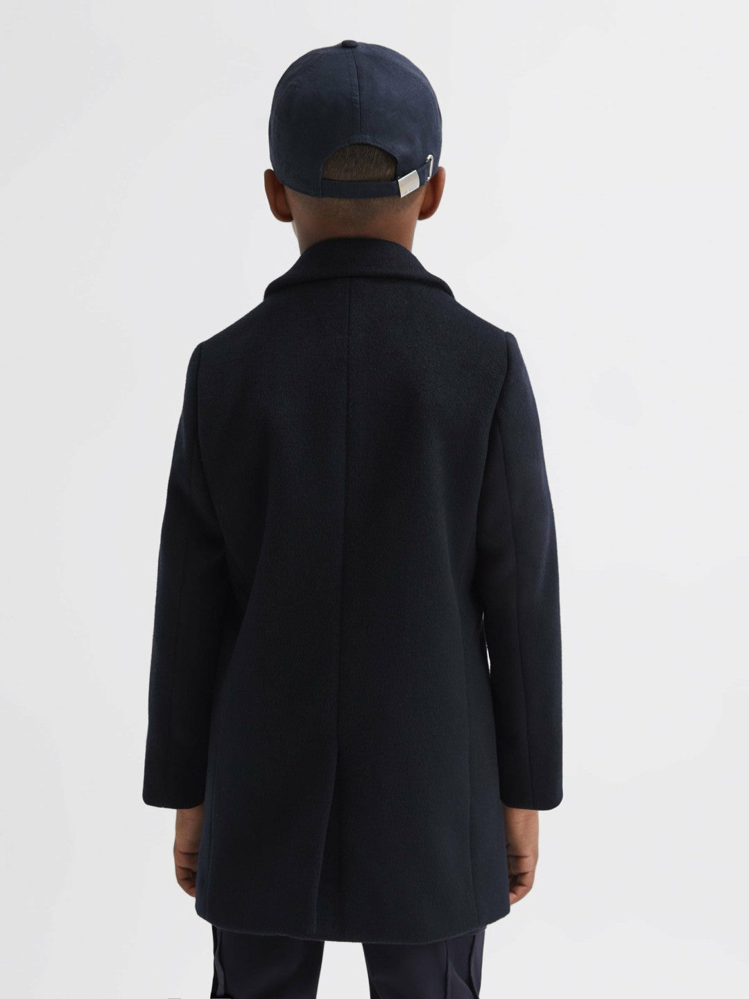 3-9 yrs Single Breasted Overcoat Navy | Children