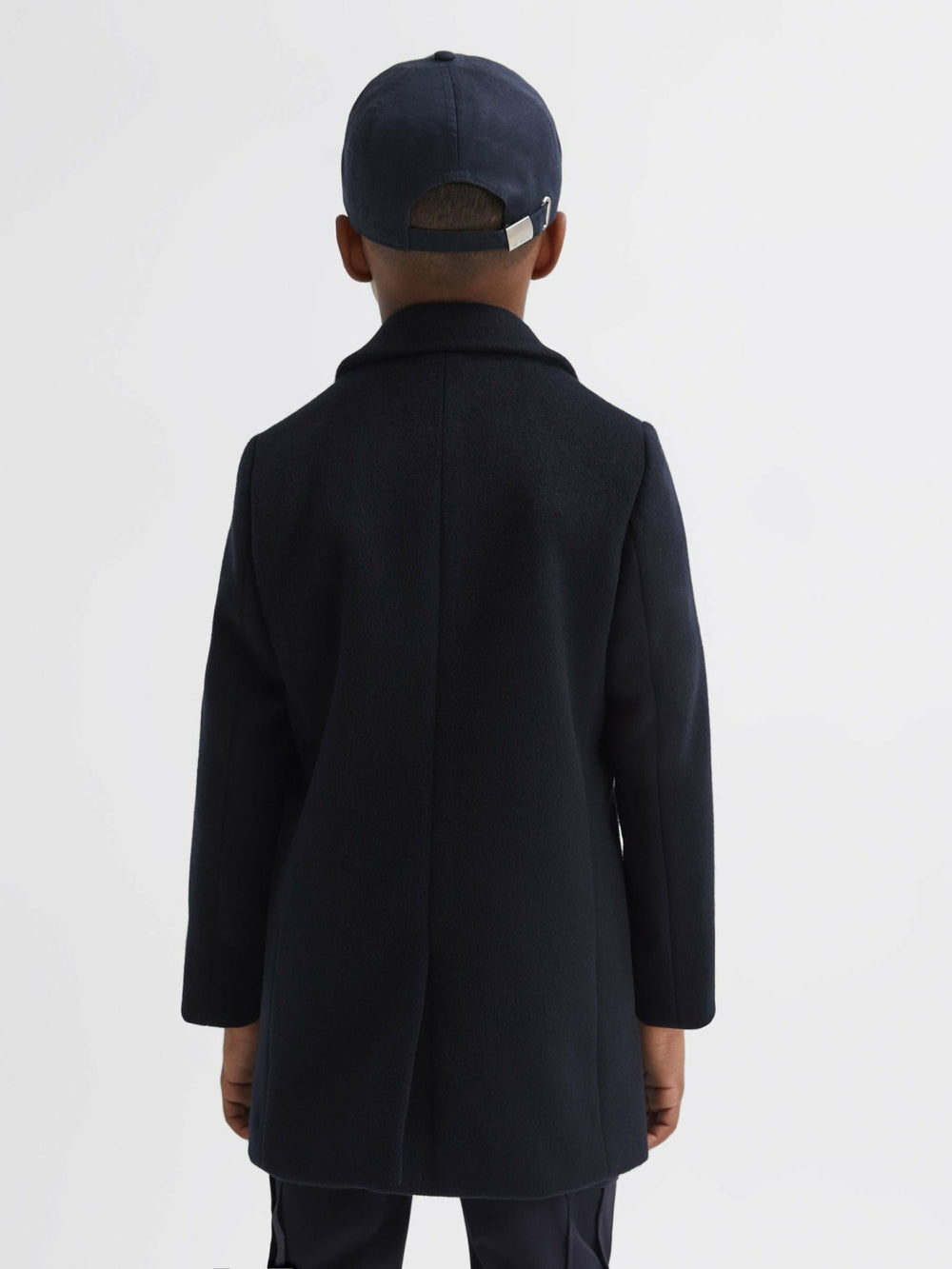 3-9 yrs Single Breasted Overcoat Navy | Children