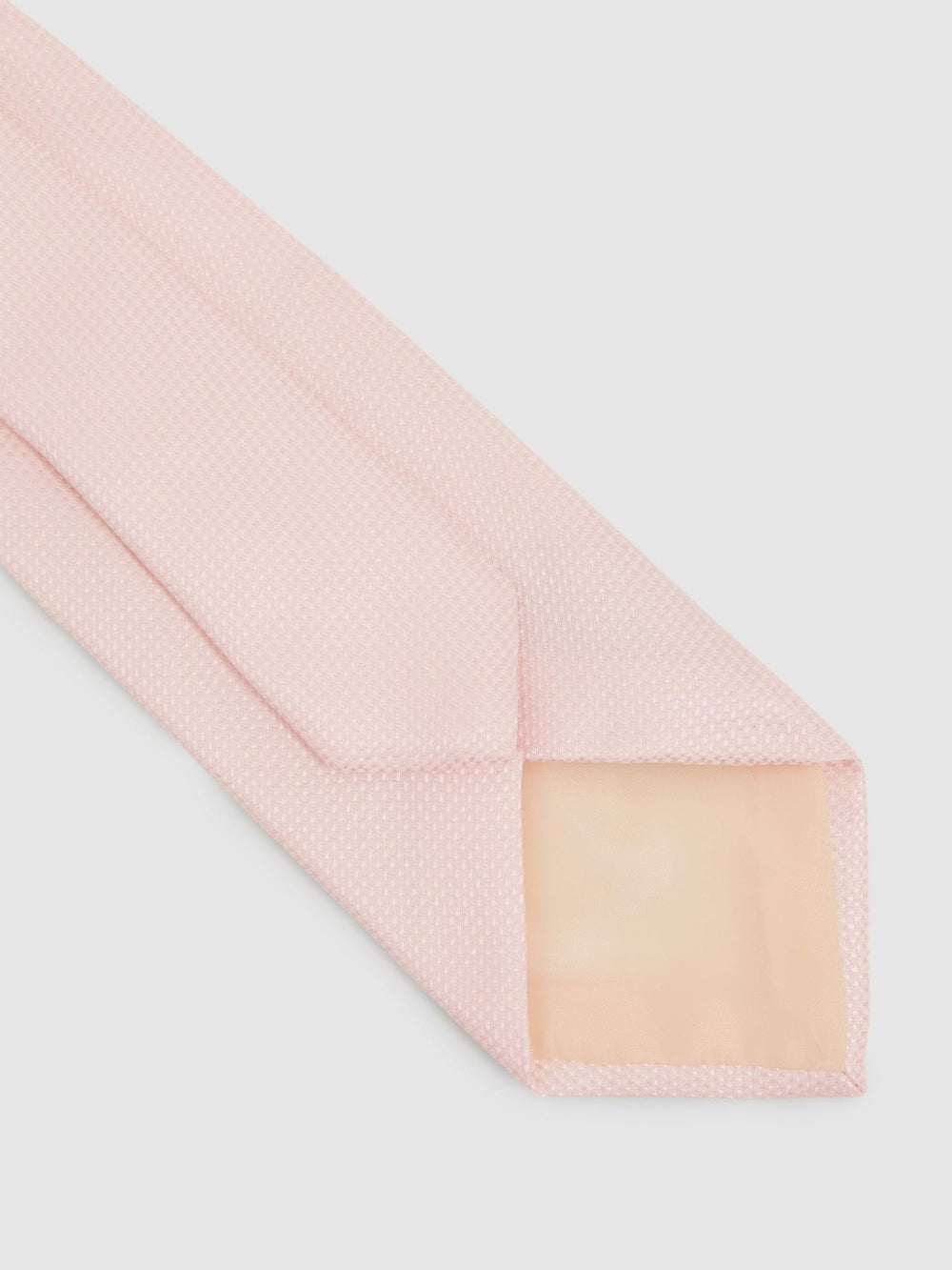 Textured Silk Blend Tie Light Pink | Mens