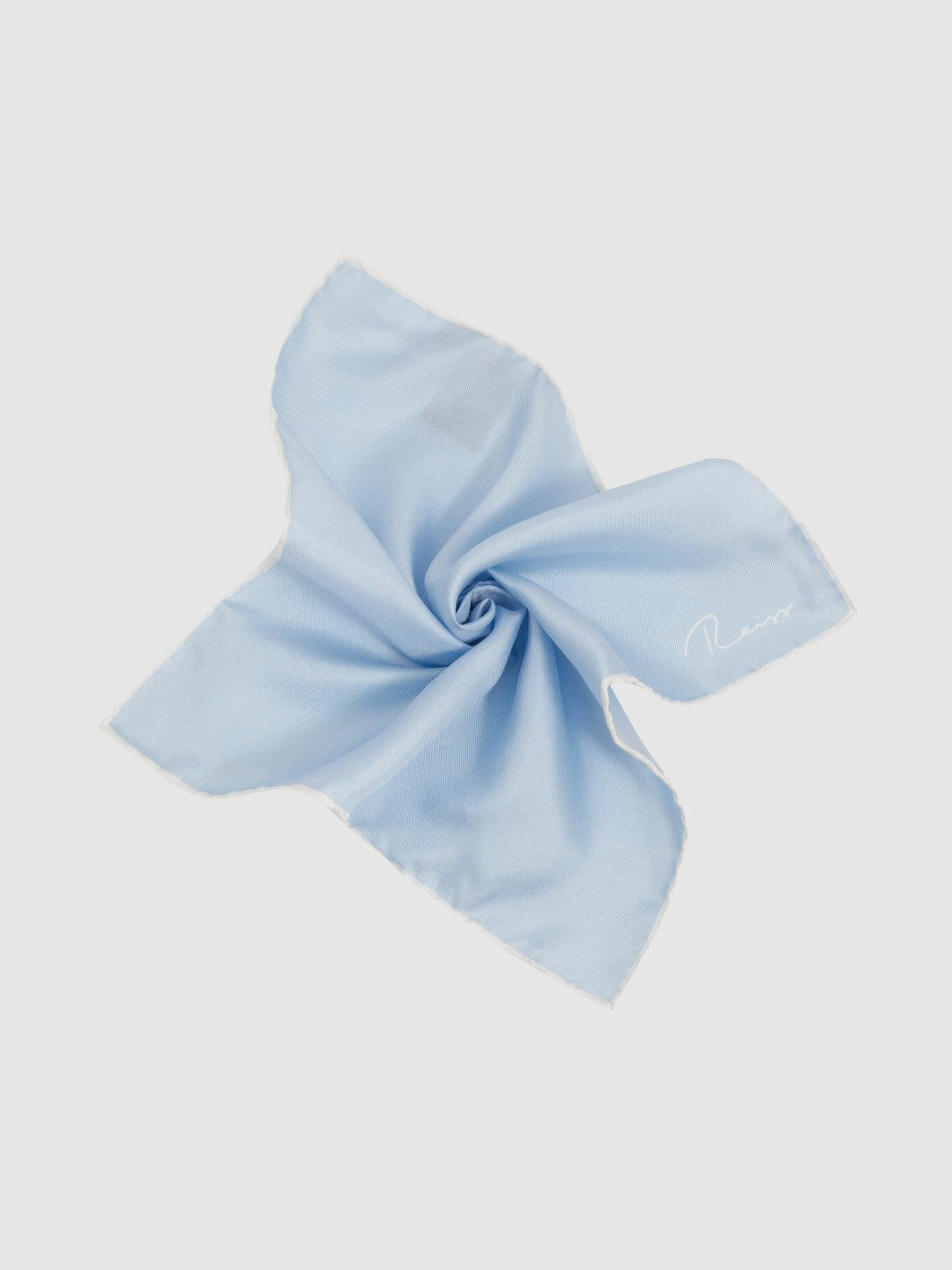 Ceremony Light Blue Silk Pocket Square Light Blue | Mens